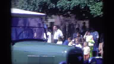 California USA (1969): Festive Holiday Celebration With Families On The Side