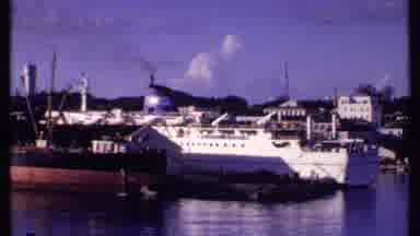 Bahamas (1969): Going To The Harbor On A Nice Afternoon Weekend To See The Ship