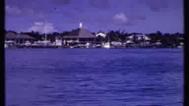 Bahamas (1969): Land From Water Moving Alongside The Shore