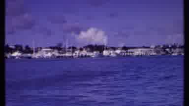 Bahamas (1969): Sailboat Recording In The Water Near The Docks