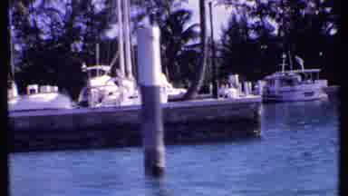 Bahamas (1969): Beautiful Boats On The Dock Waiting To Be Set To Sea