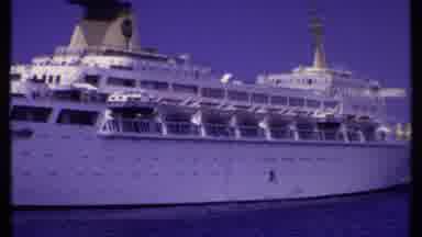 Bahamas (1969): People Traveling And Vacationing On A Cruise Ship In The Ocean