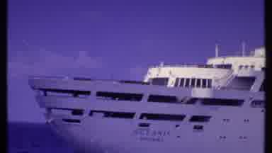 Bahamas (1969): A Woman Leaving A Cruise Ship After A Long Vacation At The