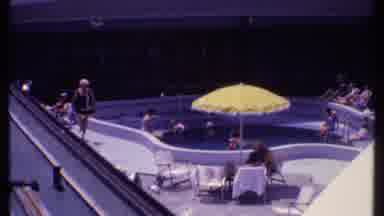 Bahamas (1969): People On A Cruise Ship And Person Looking Over Balcony
