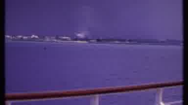 Bahamas (1969): Slow Panning Fairly Flat Coastline From Some Type Of Boat
