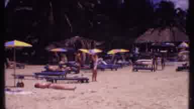 Bahamas (1969): A Lovely Sunny Day Whilst On A Holiday And Ready To Get Some Tan