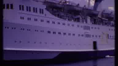 Bahamas (1969): Old School Color Footage Of Cruise Ship And Passengers Lounging On