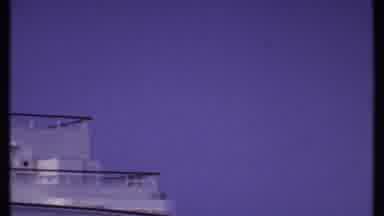 Bahamas (1969): Camera Pans Around The Large Cruise Ship And Shows Off The Decks