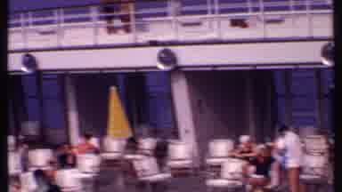 Bahamas (1969): People Enjoying And Relaxing On A Cruise Ship And Some Are On The