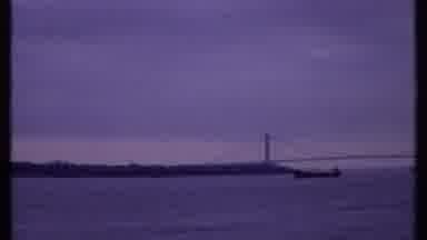 Bahamas (1969): The Golden Gate Bridge On A Cloudy Morning Before Dawn With Dark