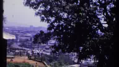 India (1969): City Skyline And Trees