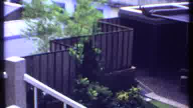 India (1969): The Outdoors Of A Smaller Houses Backyard