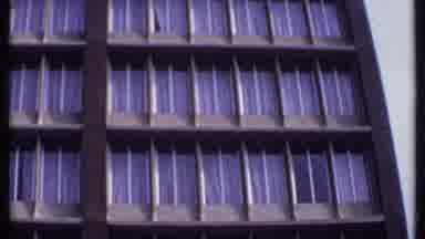 India (1969): Camera Pans Upward Showing Multiple Rows Of Windows And Floors In