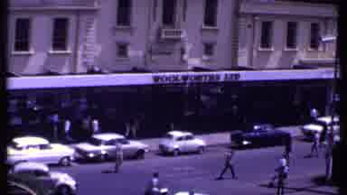Kenya (1969): Shot Closes In On Store With Woolworths Ldt Lettering Over Entrance