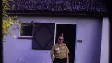 Kenya (1969): The Man Standing Before The House And Look Around The View