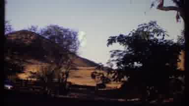 Kenya (1969): Sandy Hills On A Cold Summer Day Almost The Time Of Sunset