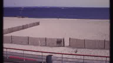 New London Connecticut (1969): Beautiful Quiet Empty Beach Overlooking The Blue