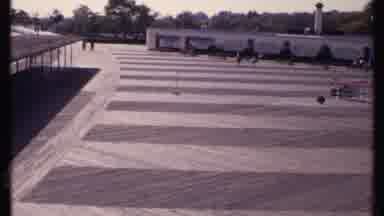 New London Connecticut (1969): People Walking On Textured Payment By Large