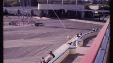 New London Connecticut (1969): People Sitting In Venue Near A Radio Tower Watching