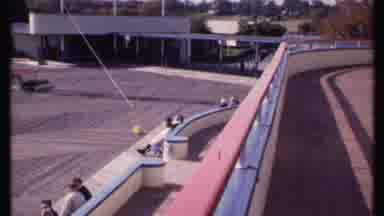 New London Connecticut (1969): Old Footage Of A Building Next To An Industrial