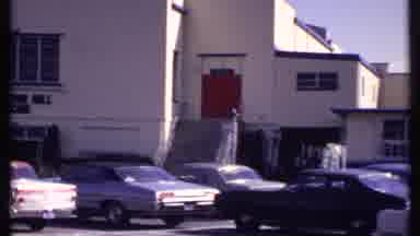 New London Connecticut (1969): A Big Parking Lot Somewhere Full Of Vintage Cars By