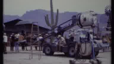California USA (1971): This Southeastern Construction Sight Is Home To Large