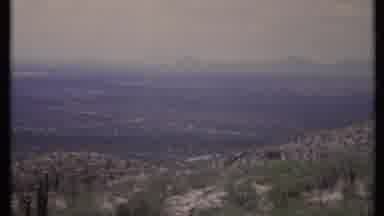 California USA (1971): A Rocky Desert Landscape Among The Hills Filled With