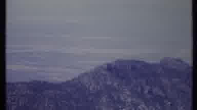 California USA (1971): Mountains Rise High Above Rivers And A Valley