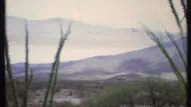 California USA (1971): Panoramic Desert Location