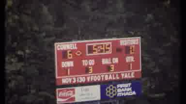 Ithaca New York (1979): Kick Off Of First Touchdown