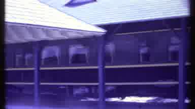 Vermont USA (1984): Moving Camera Shot Of Building That Appears To Be Empty With
