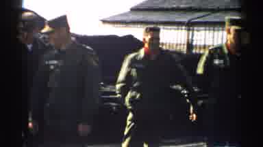 Japan (1952): Military Men Hanging Out