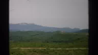 Japan (1952): Mountains And Green Hills On A Sunny Day