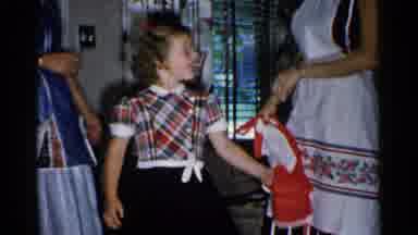 New Hampshire (1952): Young Girl Gets First Apron