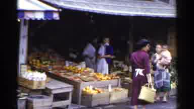 Japan (1953): Supermarket With People Shopping And Talking