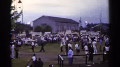 Japan (1953): People Roaming Here And There On The Field