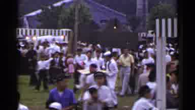 Japan (1953): Old Video Footage Of A Crowd Somewhere Looks Like A Formal Gathering