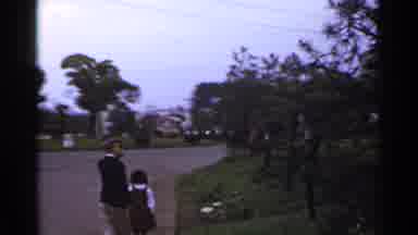 Japan (1953): Father And Daughter Have A Funny Trip On A Small Train