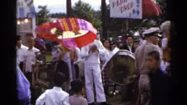 Japan (1953): Parade Of People And Clown