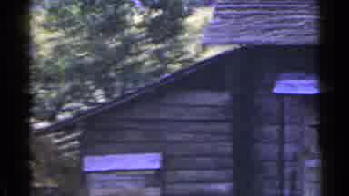 Japan (1953): Old Building Two Glass Windows One White Window Run Down