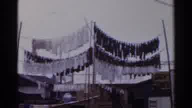 Japan (1953): Person Wearing White Shirt Works In Farm Field On A Clear Day