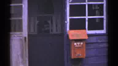 Japan (1953): Shot Of Entrance To Building Marked By Letters That Read Post Office