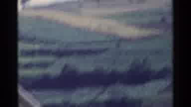 Japan (1953): Rolling Hills And Countryside With Old Wood Houses And Farmland