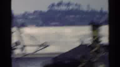Japan (1953): Moving Footage Of Working Land And Buildings From Moving Vehicle