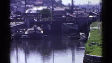 Japan (1953): Bridge Over Calm Water On A Clear Day
