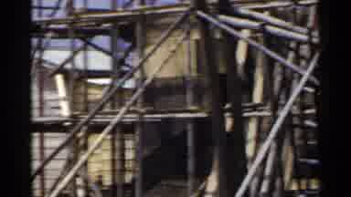 Japan (1953): Making House Or Some Structure Using Bamboo Some House Are Showing