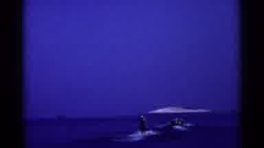 California (1955): A Couple Of People Water Skiing Out On A Lake And It Seems To