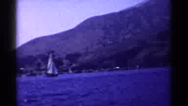 California (1955): Camera Captures Swift Sailboat Ride To Shore