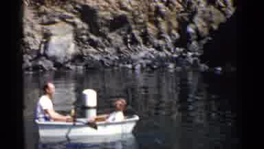 California (1955): One Person Rows The Boat While The Other Sits Back And Relaxes
