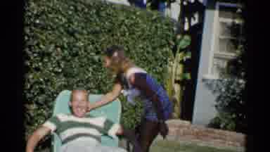 California (1955): Lady Kissing A Guy And Look Like Having Good Time